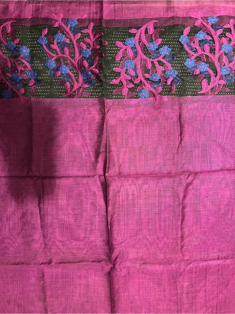 Elegant Pink Embroidered hijab